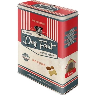 Afbeelding van Nostalgic Art XL Dog Food Retro 3D Design Voorraadblik