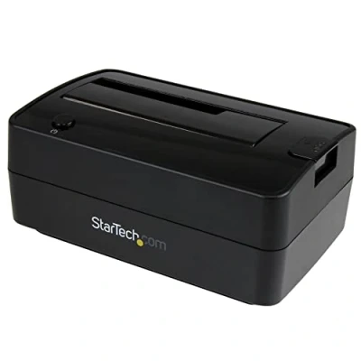 Afbeelding van StarTech.com Docking station voor 1 bay USB 3.1/eSATA naar SATA, dock 3.1 (10 Gbps), externe HDD/SSD 2,5/3,5 inch SATA III, bovenlader (SDOCKU313E)