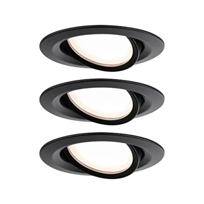 Afbeelding van Paulmann 93080 Set Nova Plus LED inbouwlamp 18 W Zwart