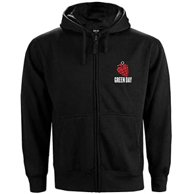 Afbeelding van Green Day American Idiot Vest met capuchon XL Zwart