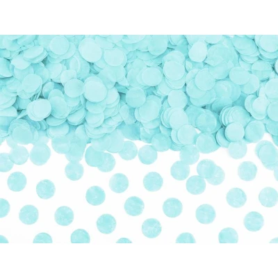 Afbeelding van Confetti Circles, licht sky blauw, 15g