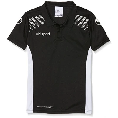 Afbeelding van Uhlsport Goal Polo Shirt Zwart Wit Maat 140