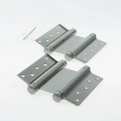Afbeelding van Dx bommer / deurveerscharnier zilvergrijs dubbelwerkend 125/33 mm
