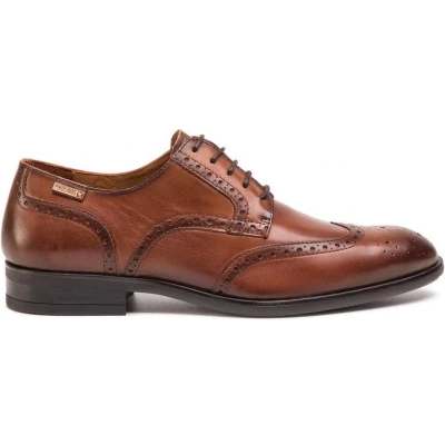 Afbeelding van Pikolinos Bristol Veterschoenen, Heren, Maat: 41, Cuero Leer