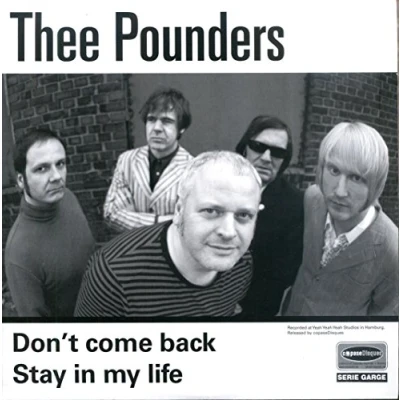 Afbeelding van Thee Pounders Don&#039;t Come Back (7&quot; Vinyl Single)