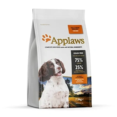 Afbeelding van Applaws Dog Adult Small &amp; Medium Breed Hondenvoer Kip 7.5 kg