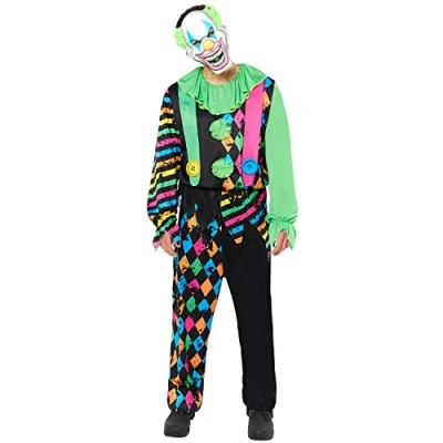Afbeelding van amscan 9917867 Horrorkostuum voor heren, meerkleurig, maat XL