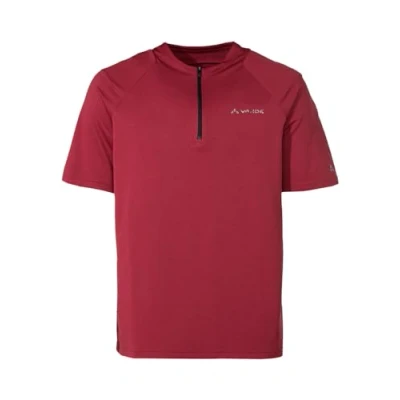 Afbeelding van Vaude Tremalzo QZIP Wielershirt, Heren, Maat: Large, Carmine