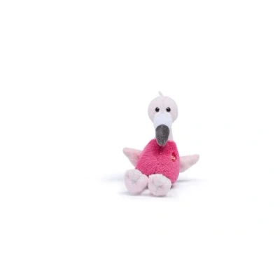 Afbeelding van Trudi Sweet Collection knuffel Flamingo 10 cm Hoge kwaliteit pluche Knuffeldier voor jongens en meisjes Roze 5x10x7 maat XXS