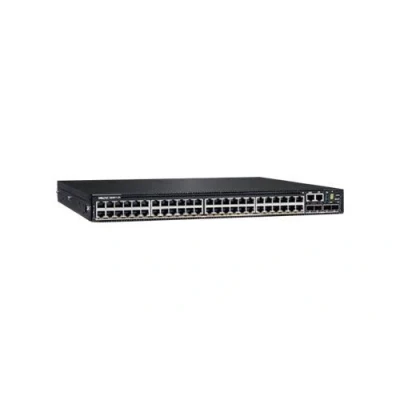 Image de Dell PowerSwitch N2248PX ON Commutateur C3 Géré 24 x 10/100/1000/2.5G (PoE+) + 1/2.5G (PoE++) 4 25 Gigabits SFP28 flux d&#039;air de l&#039;avant vers l&#039;arrière Montable sur rack PoE++ CAMPUS Smart Value