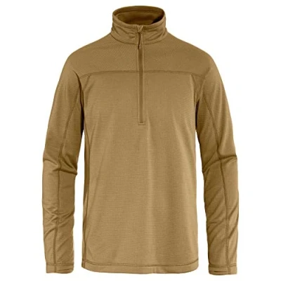Afbeelding van Abisko Lite Fleece Half Zip Sweater Heren Buckwheat Brown800 XL Bruin Outdoor Trui