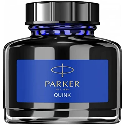 Afbeelding van Parker Quink Inktpot Permanent Blauw Inkt