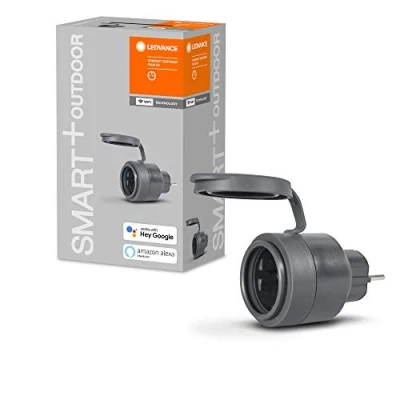 Afbeelding van Ledvance Smart Socket voor buiten met WiFi technologie in compact ontwerp, om