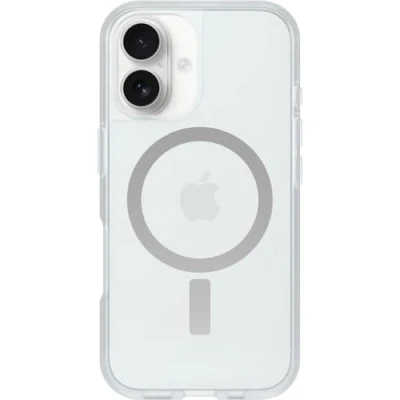 Afbeelding van OtterBox React Hoesje Geschikt voor Apple iPhone 16 Compatibel met MagSafe Back Cover Transparant
