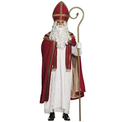 Afbeelding van Boland Kostuum Sinterklaas (L/XL) Volwassenen Sint &amp; Piet Pakjesavond Intocht
