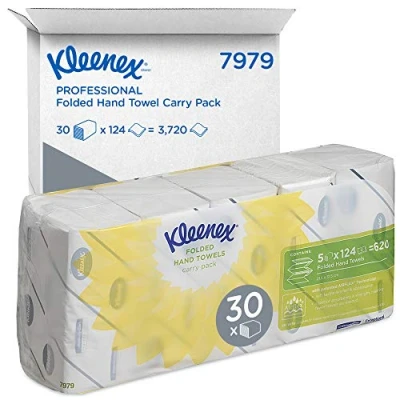 Afbeelding van kleenex Handdoek ultra 2laags 215x315mm 124st 7979 Krimp a 5 pak 6 stuks