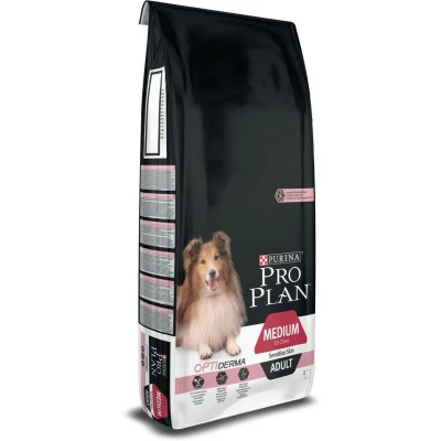 Afbeelding van Pro Plan Dog Adult Medium Sensitive Skin Hondenvoer Zalm 18 kg Breederbag
