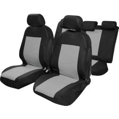 Afbeelding van START Saturn 10698 Stoelhoes zwart, grijs Polyester voor en achter