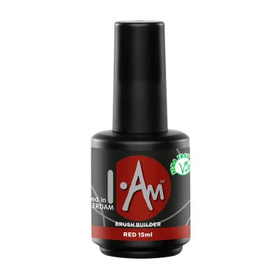Afbeelding van I.Am Brush Builder Red (15ml) Rood