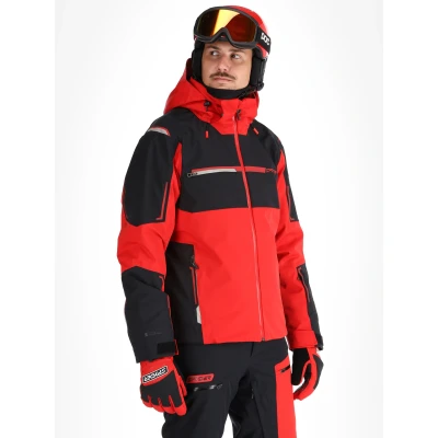Afbeelding van Spyder Titan Heren Ski Jas (maat: XL/54, Rood,zwart)