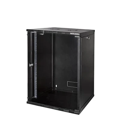 Afbeelding van LogiLink 19 WALLMOUNT SOHO BOX 15U 540*550, BLACK, FLATPACK 19inch wandkast (b x h d) 540 723 550 mm 15 HE Zwart (RAL 9005)