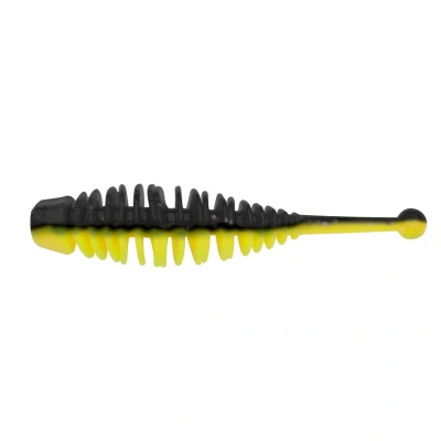 Afbeelding van Berkley Powerbait Power Naiad Softbait 70mm Black/Snsne Ylw Shad