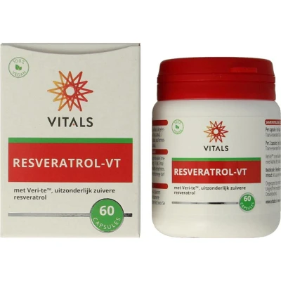Afbeelding van Vitals Resveratrol VT Capsules 60CP