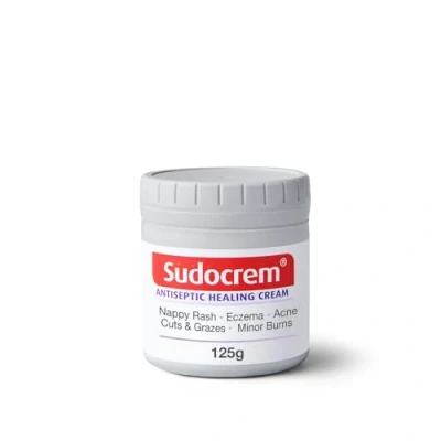 Image de Sudocrem® crème de guérison antiseptique, à l&#039;oxyde zinc pour érythème fessier, eczéma, acné et brûlures mineures, 60 g