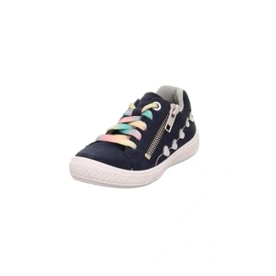 Afbeelding van Superfit Tensy Sneakers voor meisjes, Blauw Roze 8000, 25 EU