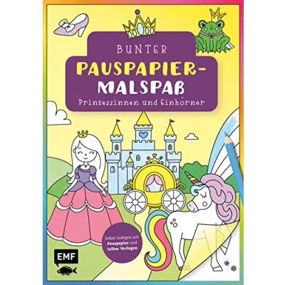 Afbeelding van Bunter Pauspapier Malspaß Prinzessinnen und Einhörner