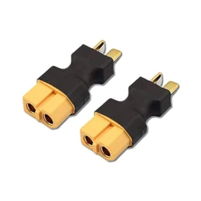 Afbeelding van VUNIVERSUM Mr.Stecker Modellbau® XT60 Vrouwelijke adapter naar T stekker voor Lipo batterij, 2 stuks