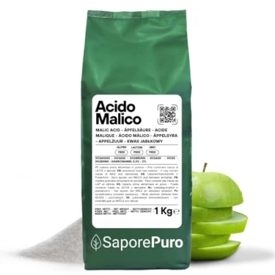 Image de Saporepuro Acide malique poudre 1 kg