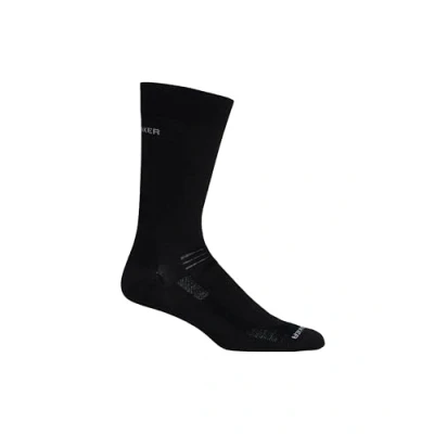 Afbeelding van Icebreaker Hike Ultra Light Liner Crew Merino Sokken Zwart EU 44 1/2 46 Man