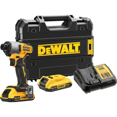 Image de DEWALT DCF840D2T QW Visseuse à chocs sans fil 18v XR Brushless en mallette TSTAK (2x 2.0Ah batterie + chargeur)