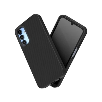 Afbeelding van RHINOSHIELD Hoesje compatibel met [Galaxy A15(5G)] SolidSuit dunne hoes schokabsorberende technologie en premium matte afwerking koolstofvezel