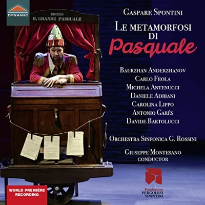 Afbeelding van Orchestra Sinfonica G. Rossini, Giuseppe Montesan Spontini: Le Metamorfosi Di Pasquale (2 CD)