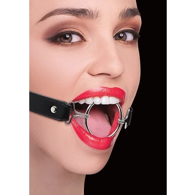 Afbeelding van Ouch! Ring Gag XL Zwart