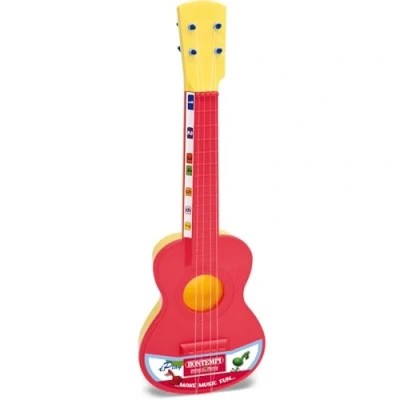 Afbeelding van Bontempi Gitaar Rood/Geel