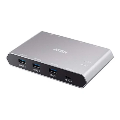 Image de ATEN US3342 Commutateur de partage des périphériques USB 3 x 3.2 Gen 2 + 1 C (alimentation électrique) bureau