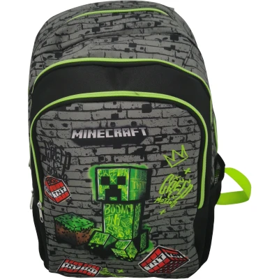 Afbeelding van Minecraft Rugtas 3 Comp + Zijzakken