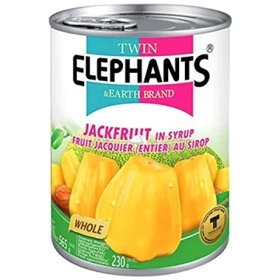 Afbeelding van Twin Elephant Earth Jackfruit in siroop 565 g