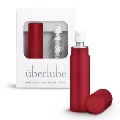 Afbeelding van Überlube Siliconen Glijmiddel Good To Go Reisverpakking Red