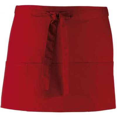 Afbeelding van Premier Colours&#039; 3 Pocket Apro PR155 Burgundy