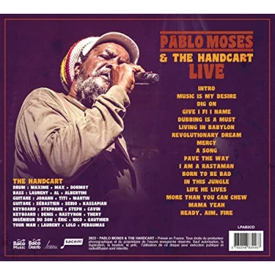 Afbeelding van Pablo Moses &amp; The Handcart&#039;s Live (CD)