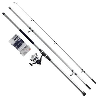 Afbeelding van Shakespeare Salt Surf Slayer Strandhengel Combo set 4.20m (100 200g) Zeevis
