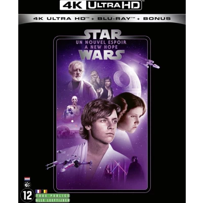 Afbeelding van Star Wars Episode 4 A New Hope (4K Ultra HD Blu ray) (Import geen NL ondertiteling)