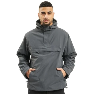 Afbeelding van Brandit Windjack, Heren, Maat: 5XL, Charcoal