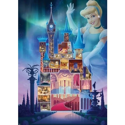 Afbeelding van Legpuzzel Disney Castles Cinderella, 1000st.