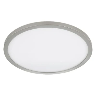 Afbeelding van Globo plafonniere Sapana nikkel kunststof 42 cm ingebouwde LED module 41562 24N