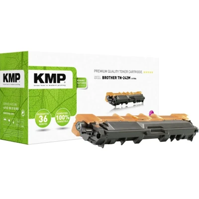 Afbeelding van KMP Tonercassette vervangt Brother TN 242M, TN242M Compatibel Magenta 1400 bladzijden B T59A